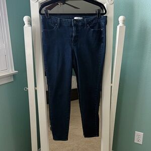 LC Lauren Conrad Women's Navy Skinny Jeans